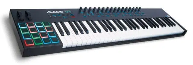 Alesis VI61 61 Key USB MIDI Keyboard Controller with 16 Pads