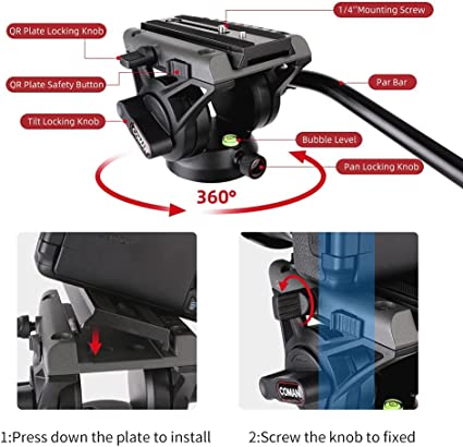 Tripods Professional Heavy Weight - Image 4